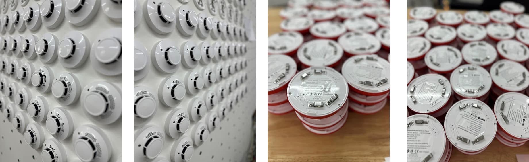 RIO smoke detectors in production